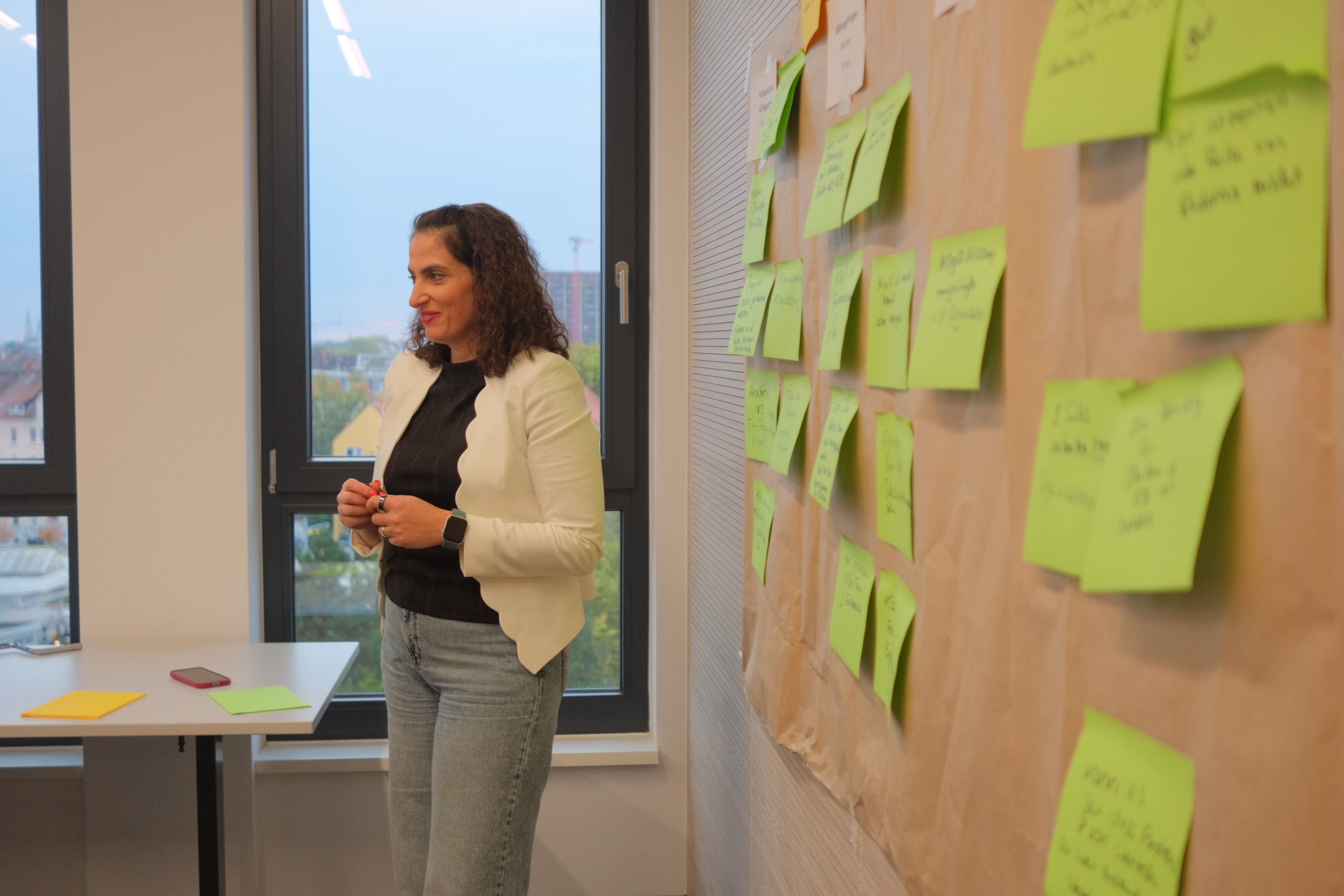 Moderation beim circle Event